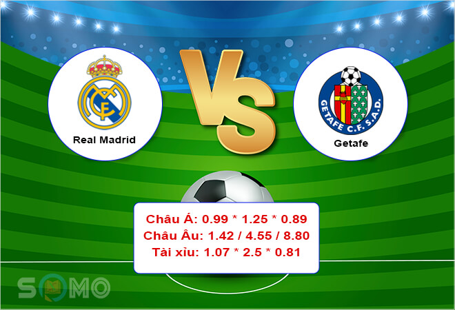 Nhận định trận đấu Real Madrid vs Getafe lúc 2h ngày 10/4/2022