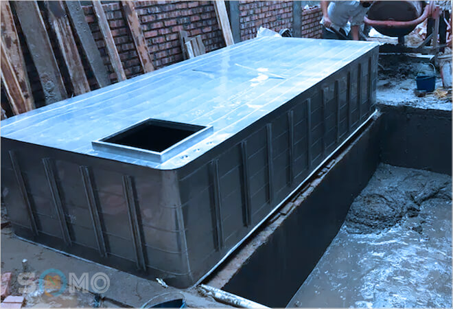 mơ thấy bể nước ăn