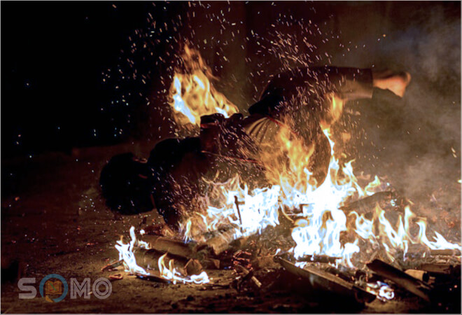 mơ thấy bị bỏng lửa