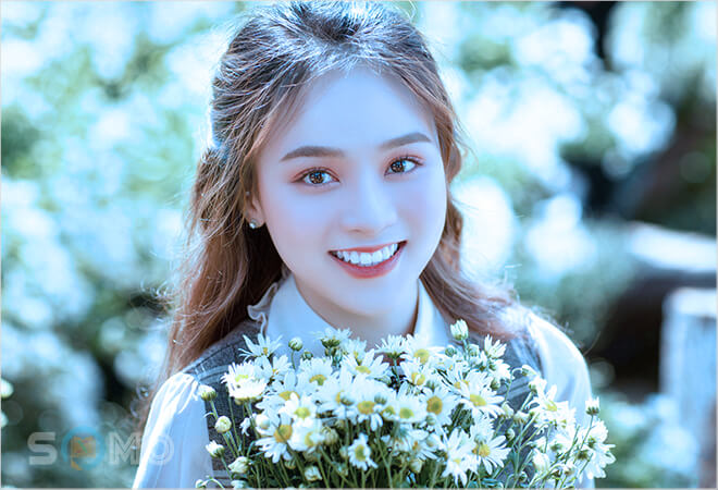 mơ thấy bộ mặt tươi cười