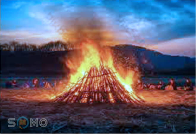 mơ thấy đống lửa đánh con gì